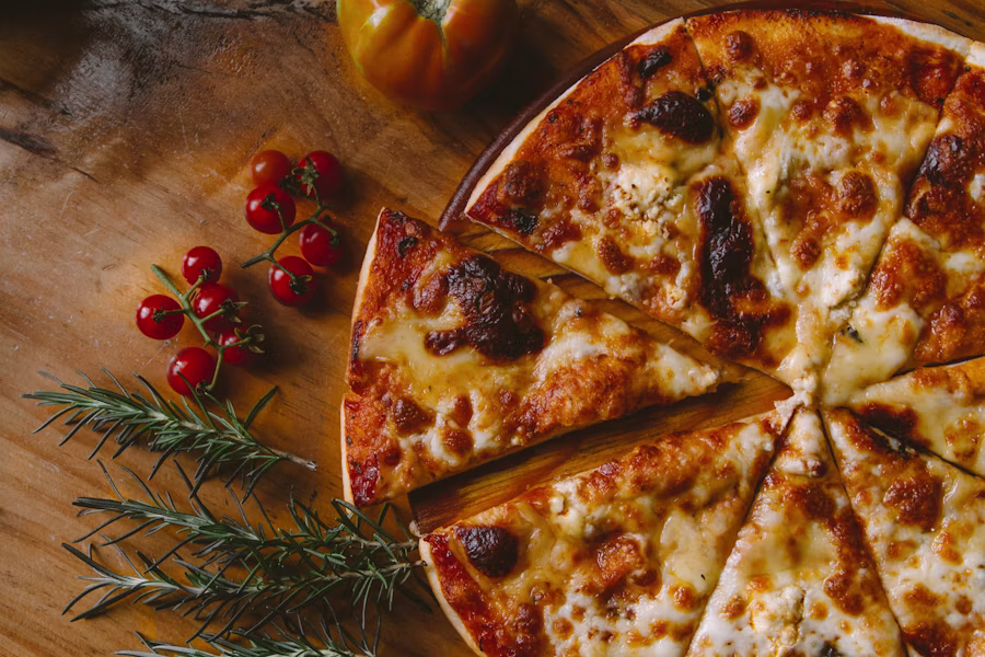 Home made pizza